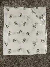 aden + anais Curly Tail Monkey Muslin Swaddle Receiving Baby Blanket