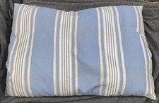 Vintage Childs Bed Heavy Pillow Feather Blue ...