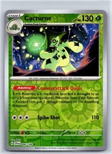 Cacturne 006/198 Uncommon Scarlet & Violet Pokemon Reverse Holo NM/M 529d-53