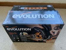 110V Evolution R185CCS 185mm Circular Saw with TCT Multi-Material Cutting Blade