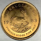 Photo of a 1983 Gold Krugerrand 1/10 oz from an eBay listing that sold on May 30, 2026