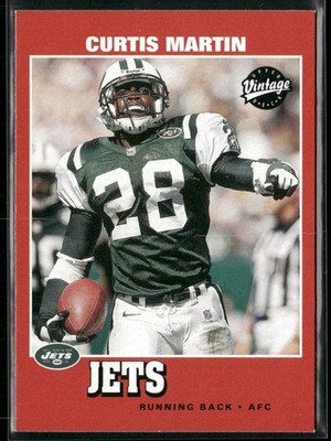 Curtis Martin 2001 Upper Deck Vintage #117 New York Jets