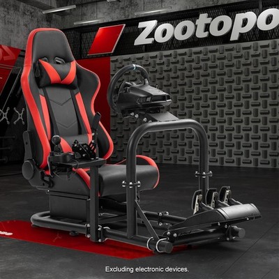 Zootopo Racing Simulator Cockpit Stand mit Sitzpassung für Logitech G29 G920