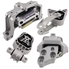 4PCS Engine Motor & Auto Trans Mount For Mercedes-Benz B250 CLA250 GLA250 2.0L