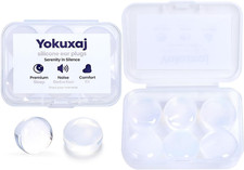 6pcs Transparent Wax Earplugs for Sleeping  Swimming Reusable Noise-Canceling 3