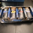 Set Of 4 Star Trek Drinking Glasses Box Damaged But Glasses Never Used — photo 6