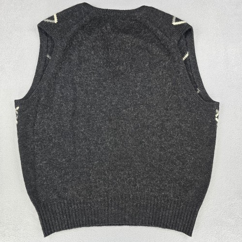 Vintage Cashmere J.&D. McGeorge Ltd. Vest Men's 40 Crafted in Scotland VTG Prep - Picture 4 of 11