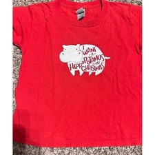 I want a hippopotamus for Christmas t shirt