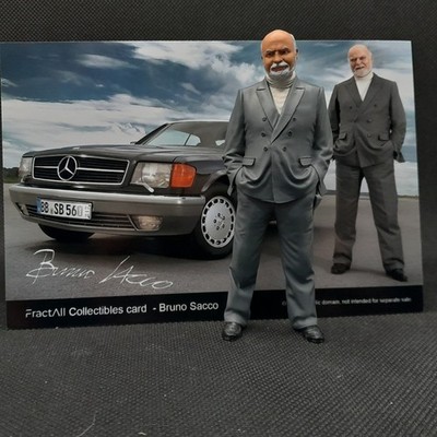 1/18 UNPAINTED Bruno Sacco figurine from Mercedes Benz - exclusive edition