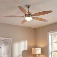 Deckenventilator Ventilator Deckenlampe Led Zugschalter Vor-RüCklauf 3 Stufen