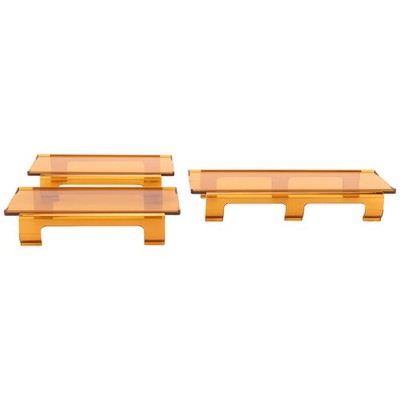3X(20  Amber Snap auf Objektivabdeckung 6  + 8  für Offroad LED4972