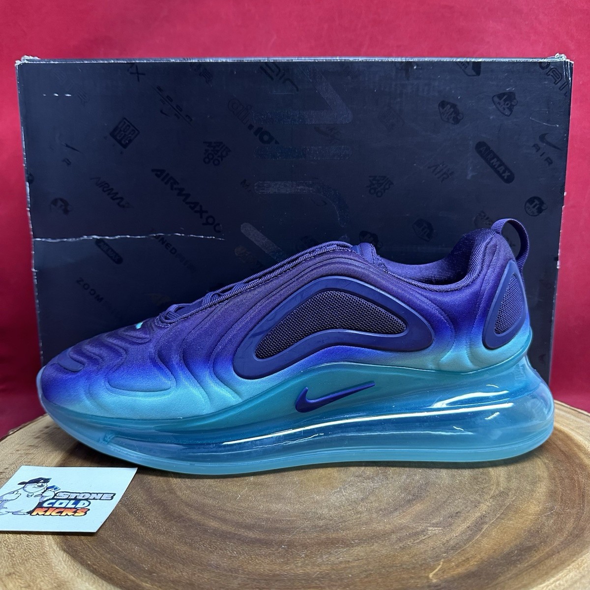 Nike Air Max 720 Grand Purple AO2924 500 Size 10 Left Shoe Only | eBay