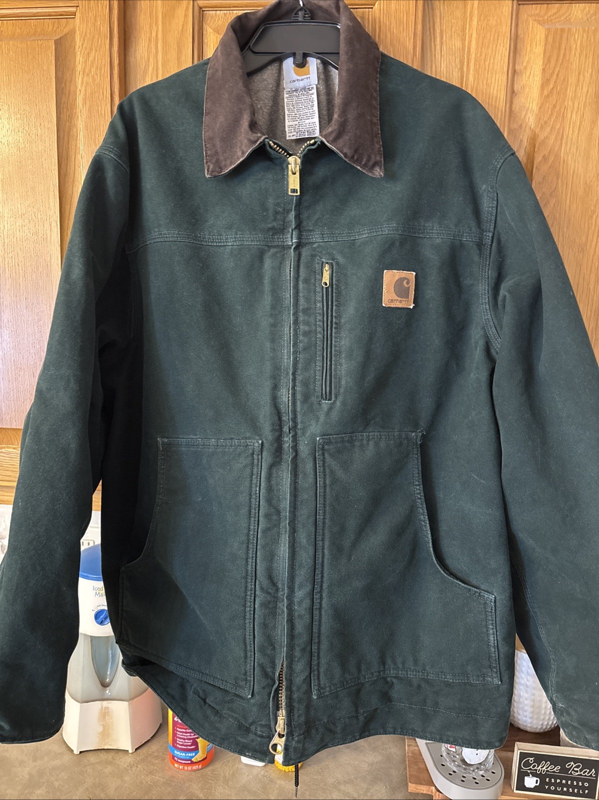 Vintage Carhartt Jacket Men’s Dark Green Size X-Large