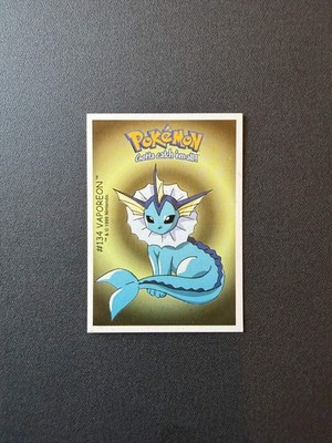 Dunkin Boomer Original Pokemon Sticker Lavados/Moltres 1999 - Sehr guter Zustand