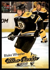 2008-09 FLEER ULTRA ROOKIE Blake Wheeler Boston Bruins #254