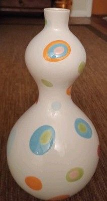 1995 ceramic double gourd vase by CBK-Spring Retro Collection