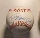 Autographed Baseball game used JASE BOWEN San Diego Padres