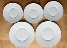 FIVE Raynaud Limoges Thomas Keller HOMMAGE POINT Dinner Salad Plates Set of 5