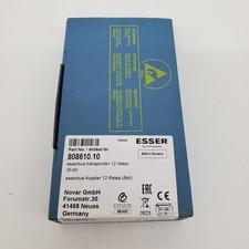 ESSER 808610.10 esserbus-Koppler 12 Relais Transponder (8bit)            _0.15_5