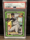 2024 BOWMAN PAUL SKENES PAPER PROSPECTS-NEON GREEN 09/399 PSA 9