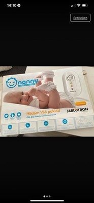 Jablotron Nanny BM-02D Baby Atmungsmonitor 2 Sensormatten