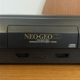 SNK NEO GEO CD Front Loader Type Console Early Model CD US Seller