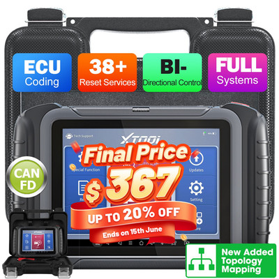 XTOOL D8 Car Bidirectional Scanner Full Diagnostic Tool Topo Mapping 38+Services