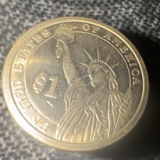 John Quincy Adams Presidential $1 US Dollar Coin 2010 Uncertified