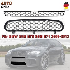 Stoßstangengitter Obere Untere Schwarz passt für BMW E70 X5M E71 X6M Wabengrill