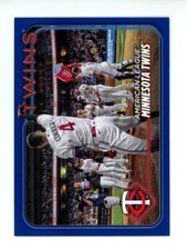 2024 Topps Series 2 Minnesota Twins Carlos Correa Walk Off #692 Blue Parallel 