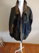 Vintage 80's Windbreaker LAVON CHEERFUL Corp Color Block Metallic Jacket - 1xlg