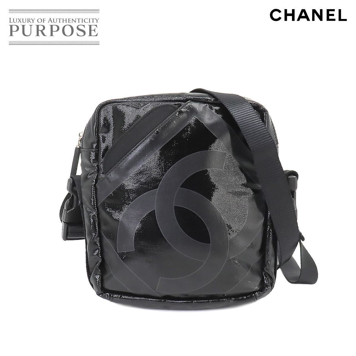 Chanel CHANEL Sportsline Shoulder Bag Nylon Black… - image 1