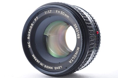 Minolta SR 101 MC Rokkor 50mm f1.7 Meter Works No Prism Corrosion