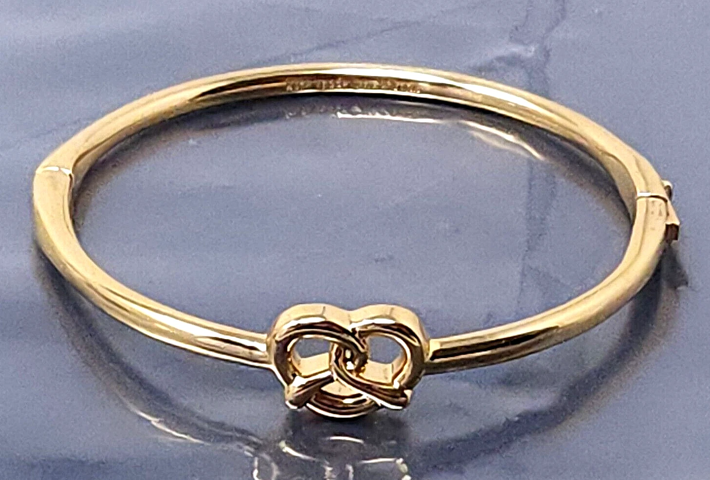 Bracciale Cerniera Vintage Kate Spade NY Nodo Oro