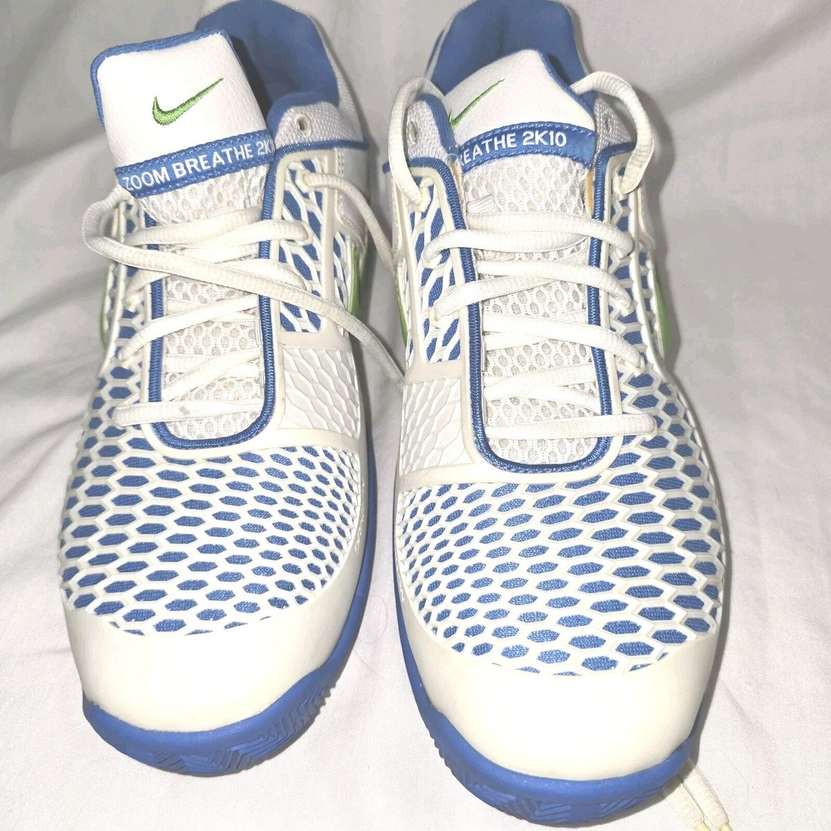 Nike Zoom Fit Frame Lunarlon Dragon Women's Shoes White and Blue