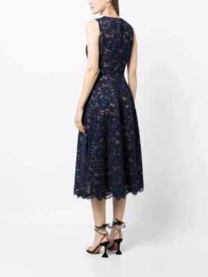 navy blue lace dress with cap sleeves Cap Sleeve Lace Sheath Dress main image 0