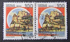 Italia 1980 - Castello Aragonese - Ischia - Coppia - 100 L - Michel n. 1708