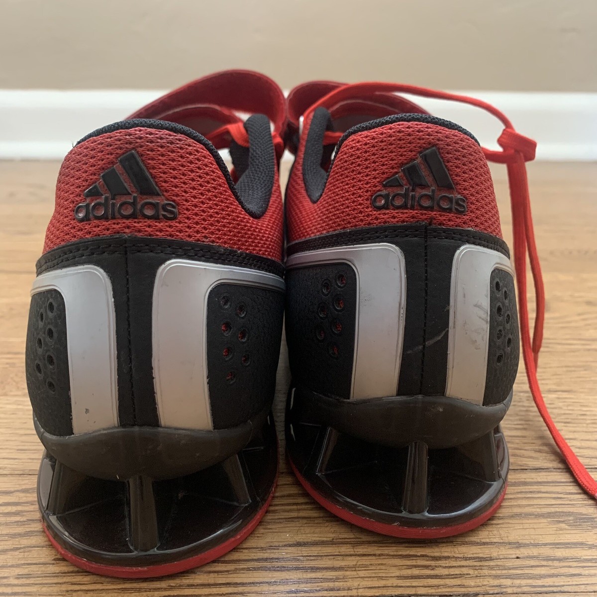 Adidas Adipower Black And Red Size 13 Weightlifting Shoes | eBay