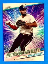 2024 Topps Update Series Chrome Stars of MLB Marcus Semien CSMLB-70 Texas