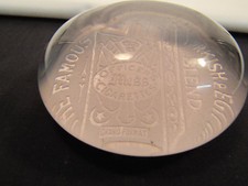 Vintage Officers Mess Cigarettes Turkish & Egyptian Blend Paperweight