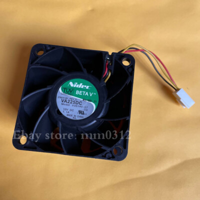 1PCS NIDEC VA225DC V35140-57 6038 6CM 1.1A 12V 60×60×38mm Cooling fan