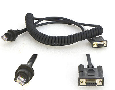 MOTOROLA SYMBOIL LS3020 SCANNER SERIELL CABLE  P/N 25-15840-01 RJ48 DB9F # O359