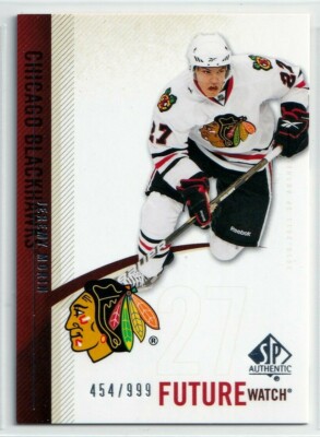2010-11 SP Authentic FUTURE WATCH #217 Jeremy Morin RC /999 - Chicago Blackhawks