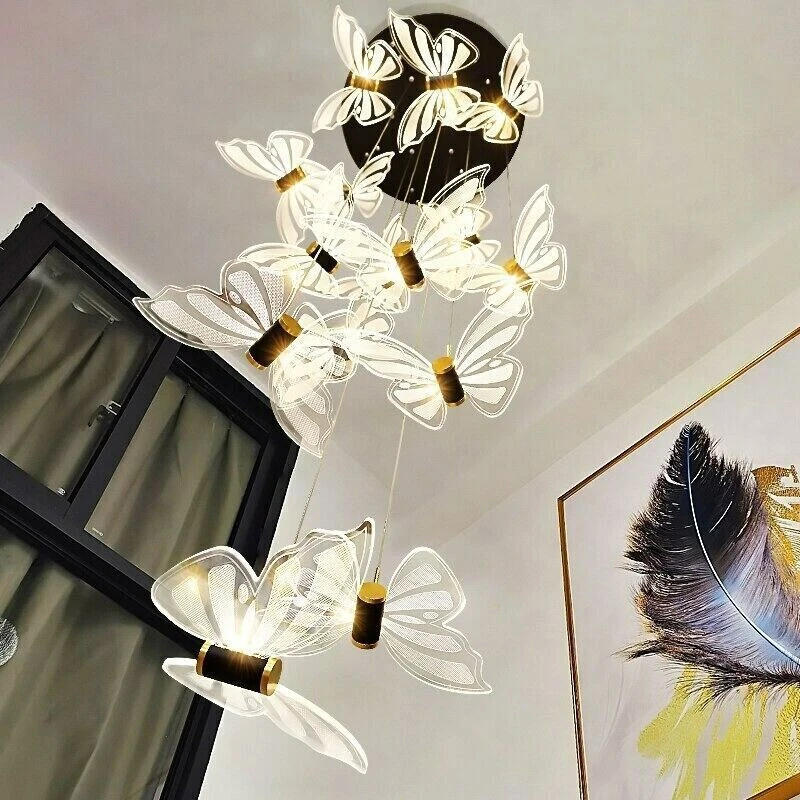 Butterfly on sale led chandelier