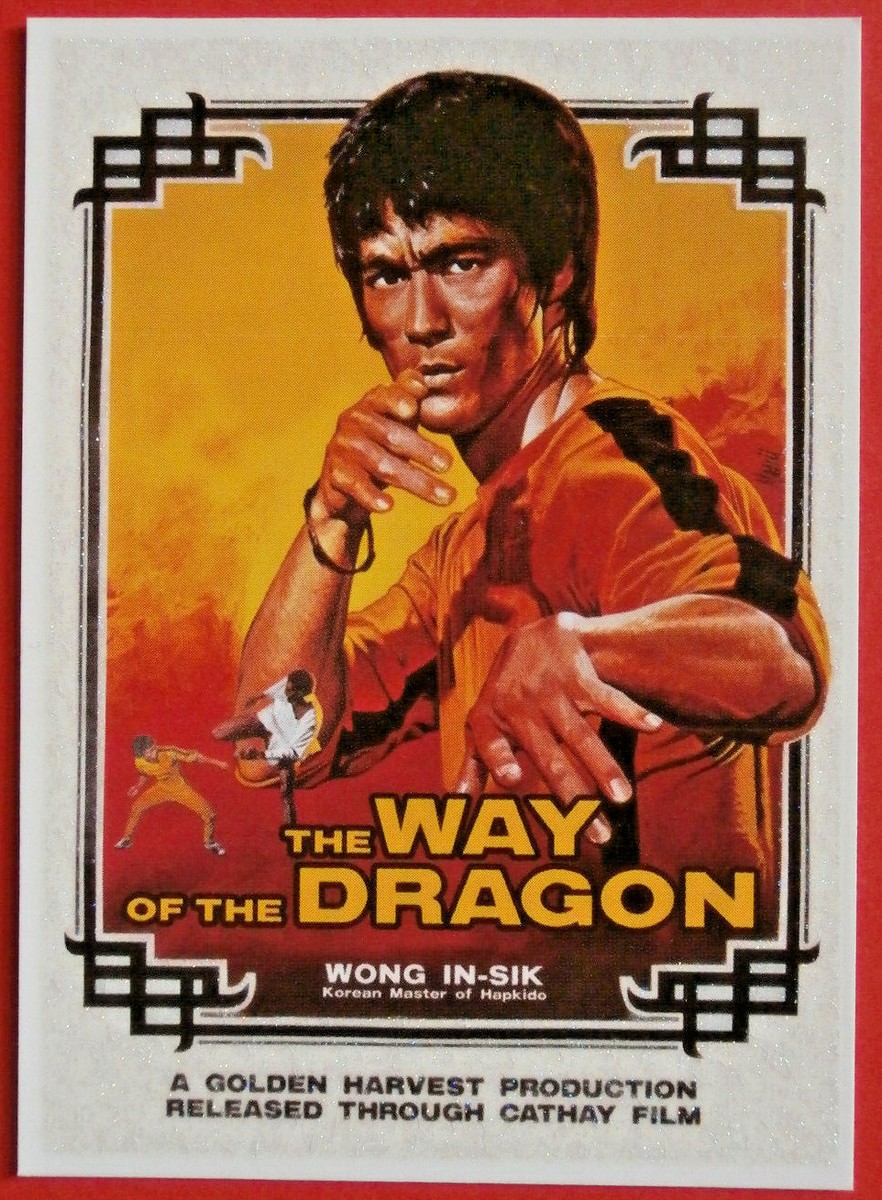 Movie Posters Card #70 Bruce Lee The Way Of The Dragon (1972 - Main Image