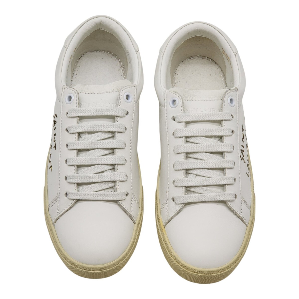 Saint Laurent Court Classic SL/06 Sneakers - Leather - White