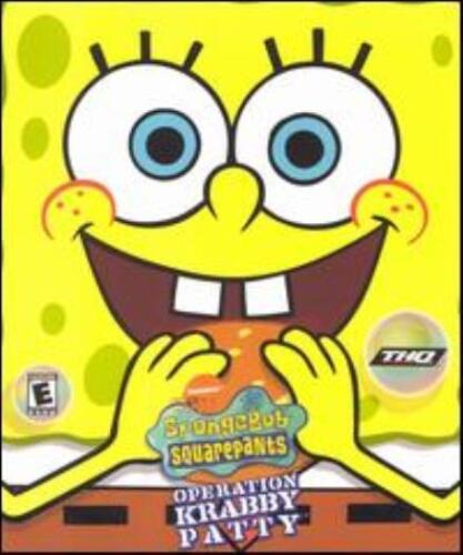 Spongebob Squarepants Operation Krabby Patty PC CD kids Nickelodeon cartoon game - Picture 1 of 1