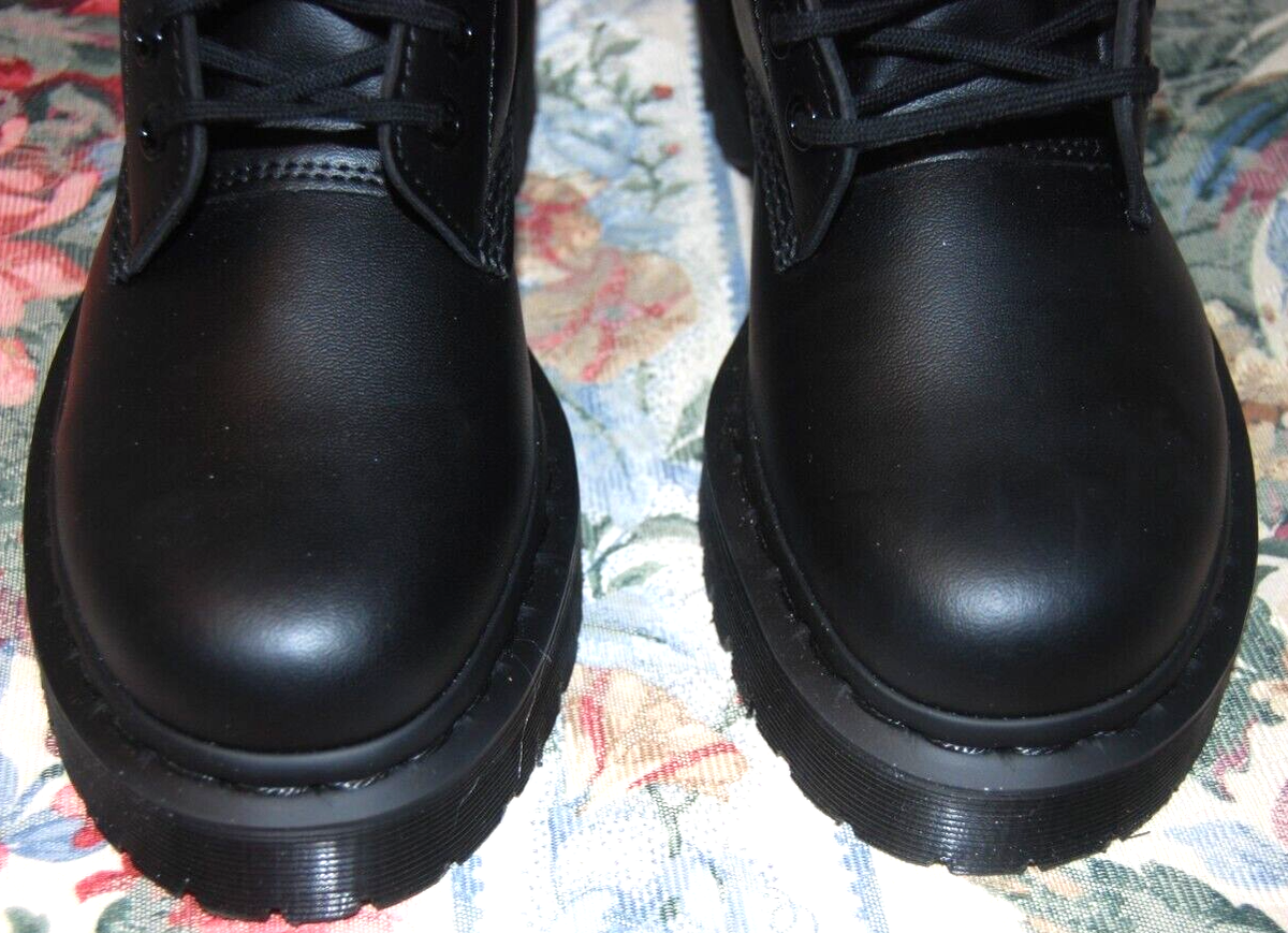 Dr. Martens ブーツ　ブラック Dr. Martens MONO Leather Doc 27032 ALL BLACK SMOOTH UNISEX US SIZE