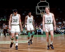Larry Bird Robert Parish Kevin McHale Glossy 8x10 Photo NBA Basketball Print 3