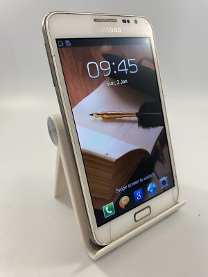 Samsung Galaxy Note N7000 weiß entsperrt 16GB 5,3'' Android Smartphone gesprungen